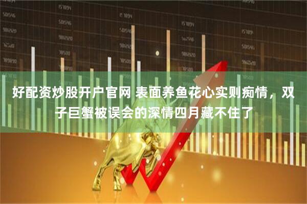 好配资炒股开户官网 表面养鱼花心实则痴情，双子巨蟹被误会的深情四月藏不住了